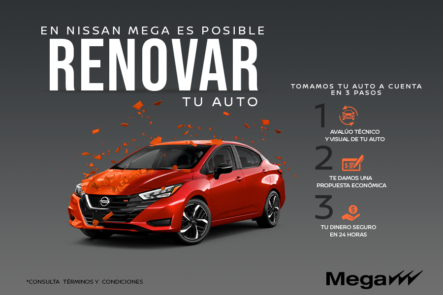  Promociones de Autos Seminuevos | Nissan Mega